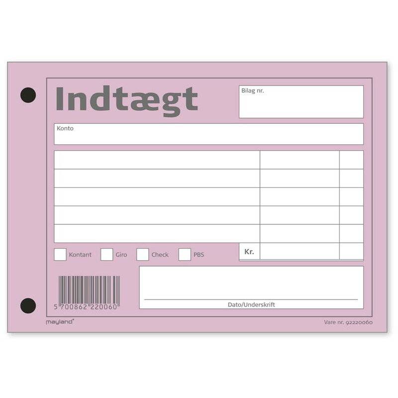 Indt&aelig;gtbilag 100bl 100x148mm 92 2200 60