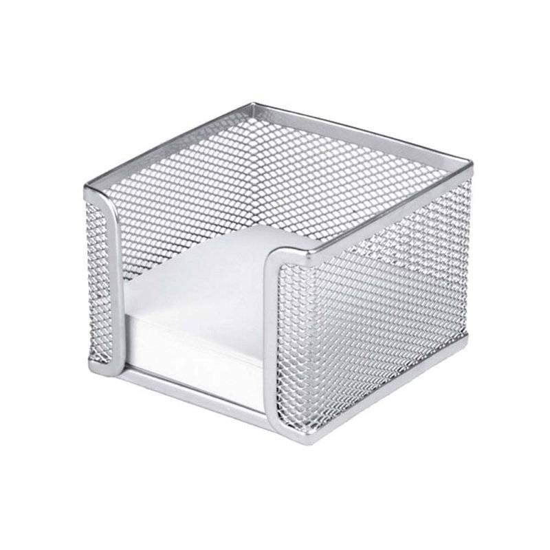 Memoholder tr&aring;d metal s&oslash;lv inkl. blok Office Supplies