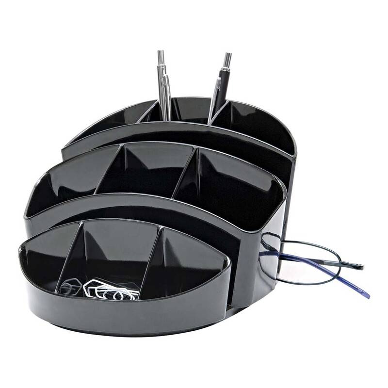 Penneholder Wedo Rotondo sort 9 rum
