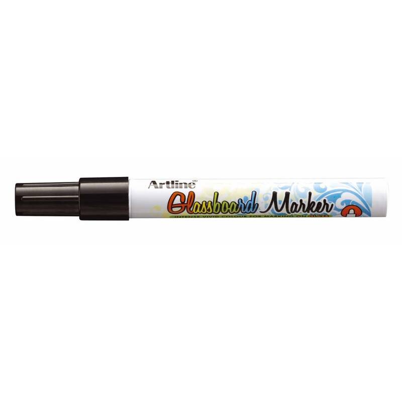 Marker Artline Glassboard EPG4 sort 2,0mm
