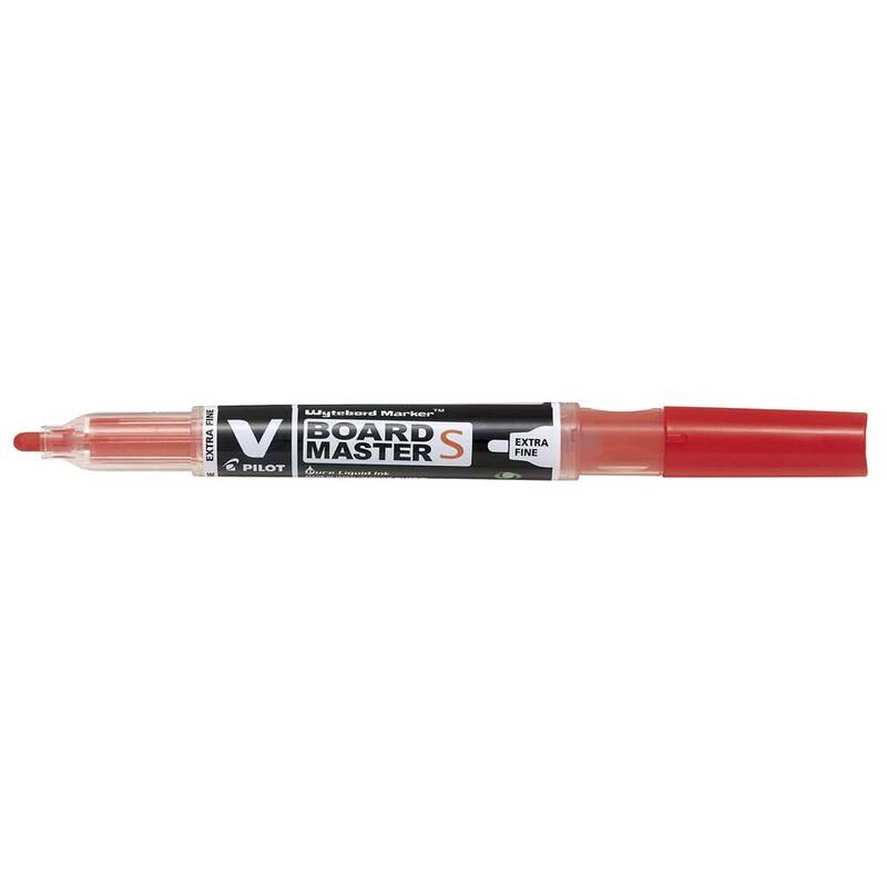 Whiteboardmarker Pilot r&oslash;d BG SMALL extra fine