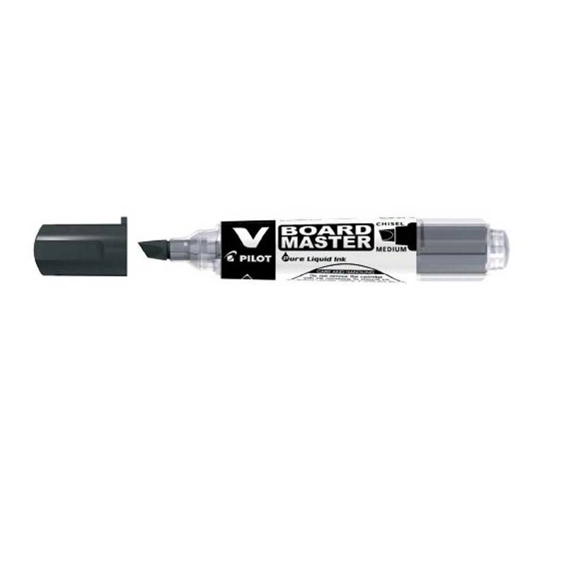 Whiteboardmarker Pilot V-Board Master sort skr&aring; spids 1,8x5,2mm