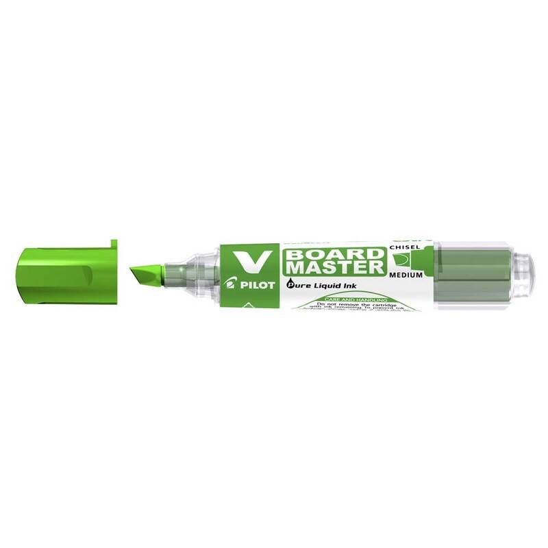 Whiteboardmarker Pilot V-Board Master gr&oslash;n skr&aring; spids 1,8x5,2mm