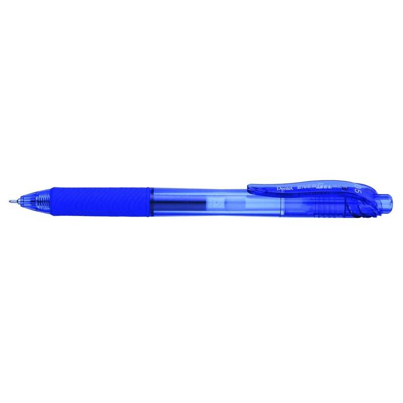 Rollerpen Pentel BLN105 0,5mm bl&aring; Gelpen Pentel Energel