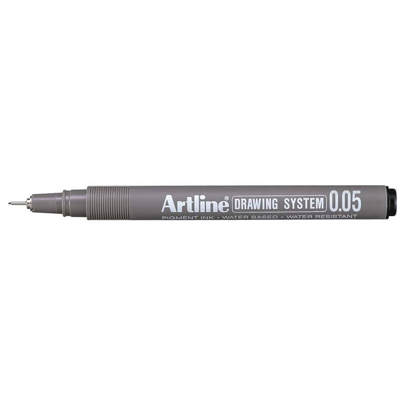 Fiberpen Artline EK2305 sort 0,05mm