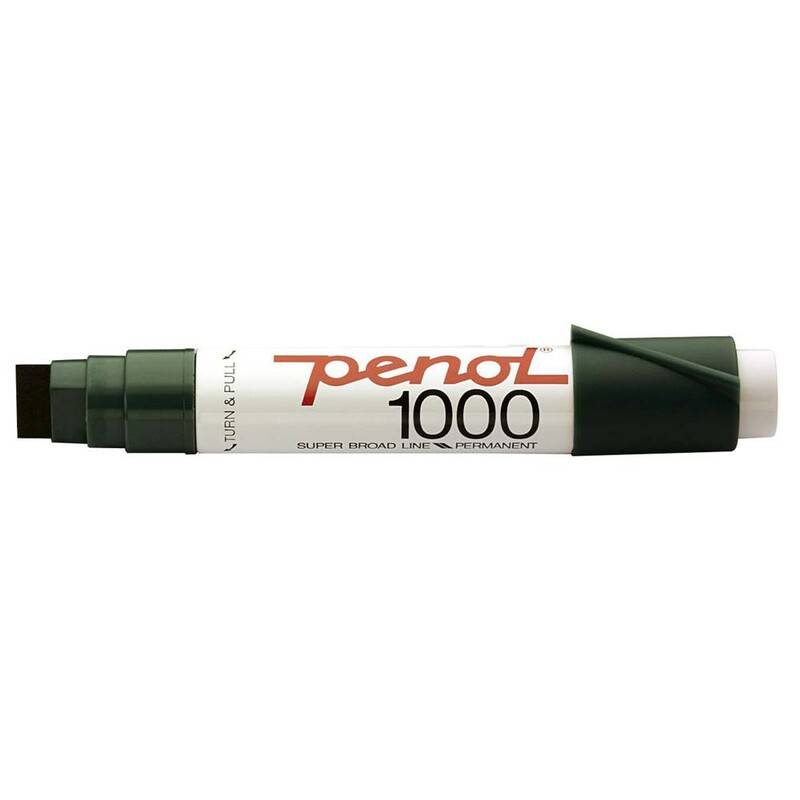 Marker Penol 1000 gr&oslash;n 3-16mm Skr&aring; spids permanent