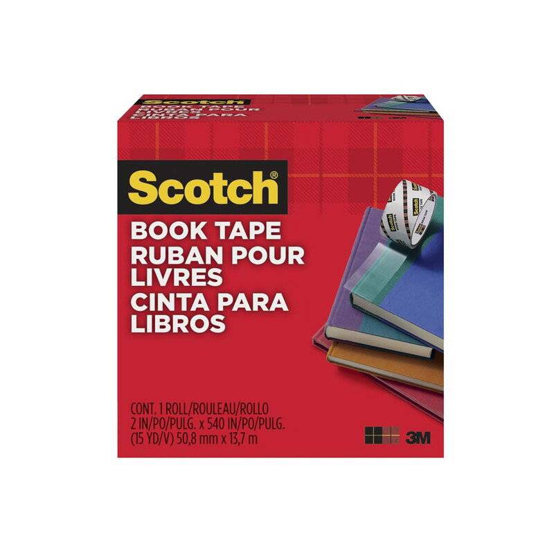 Tape 3M bogtape 845 Klar 50,8mx13,7m Scotch 51mmx14.00m