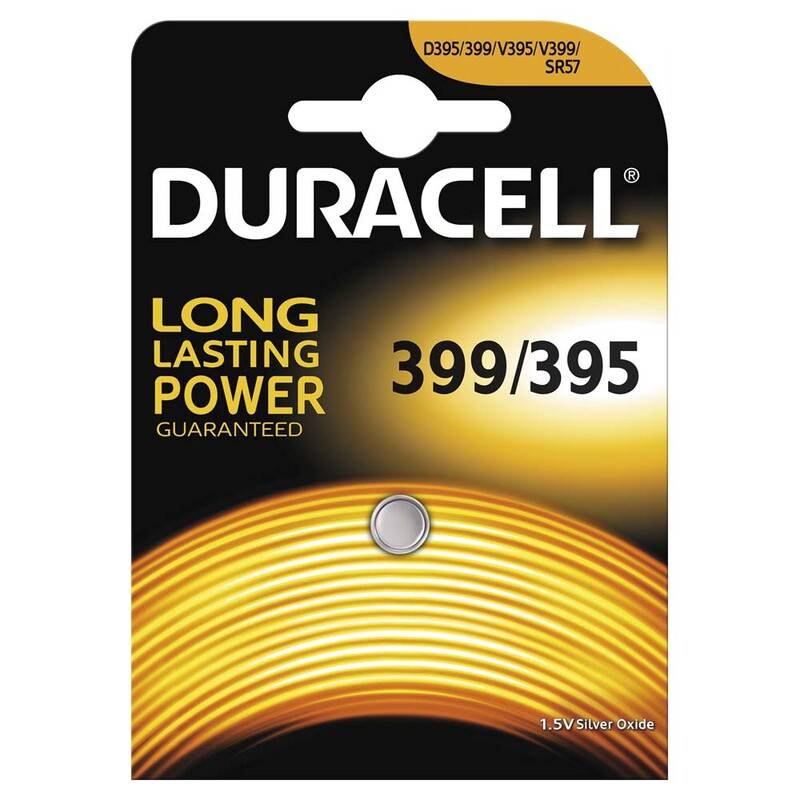 Batteri Duracell 399/395 1,5V s&oslash;lv Oxide 1stk/pak
