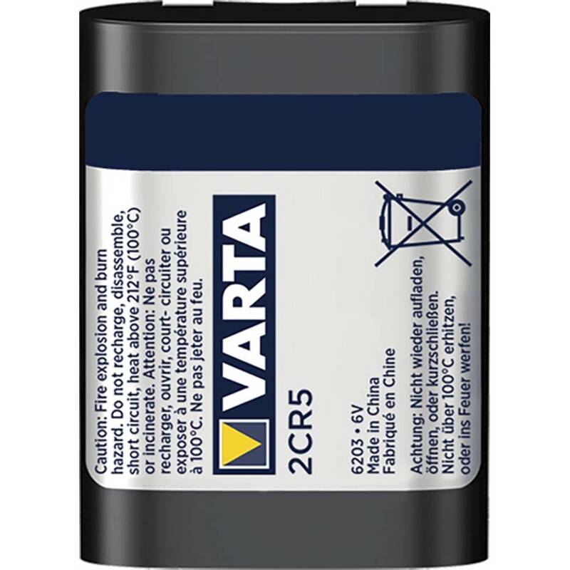 Batteri Varta Professional Lithium 2CR5 6,0V 1stk/pak
