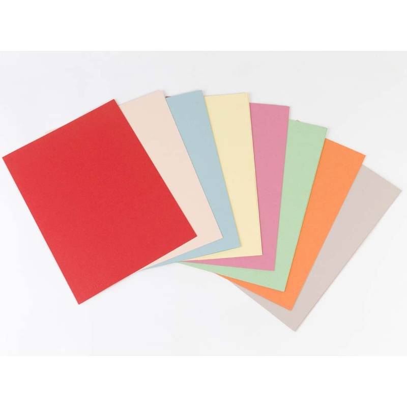 Kartonmappe m/1 klap A4 250g 315x230mm rosa nr. 103