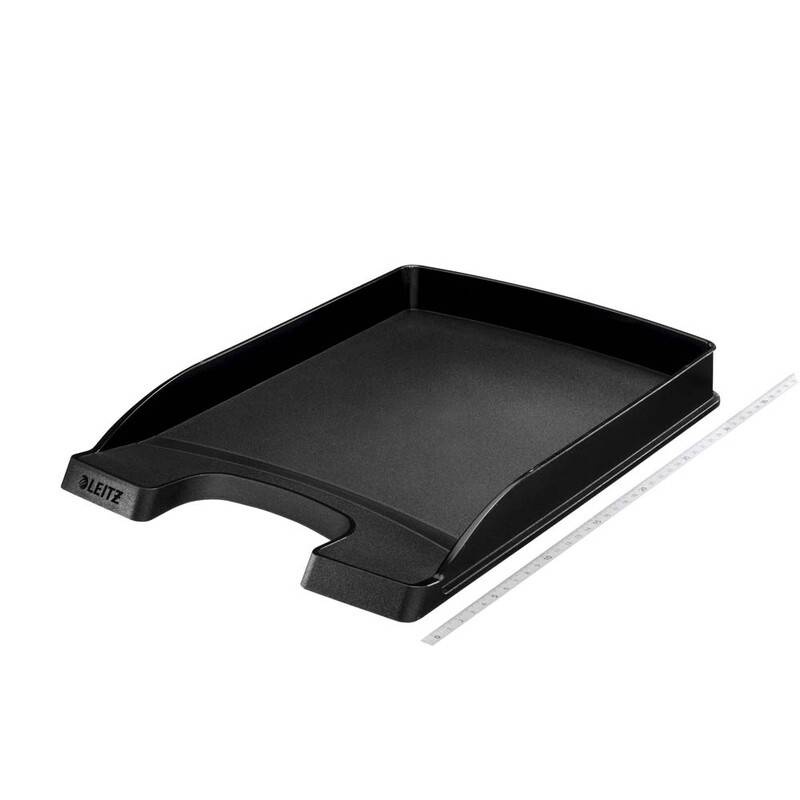 Brevbakke Leitz Plus Slimline A4 37mm sort