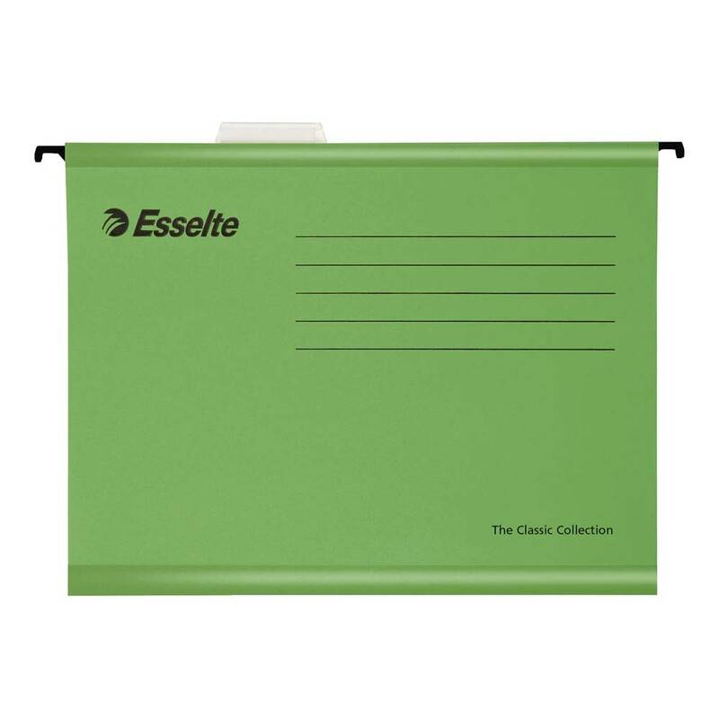 H&aelig;ngemapper Esselte Folio B36,6xH24cm yderst fra krog til krog 40,5cm 