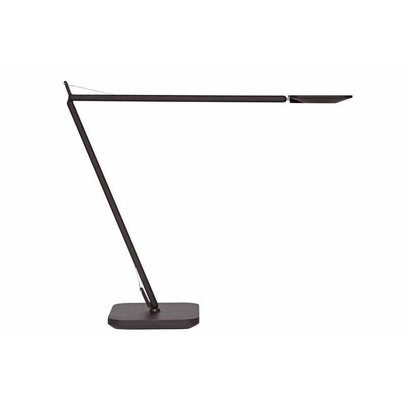 Lampe Unilux Magic LED m/bordfod asymmetrisk sort