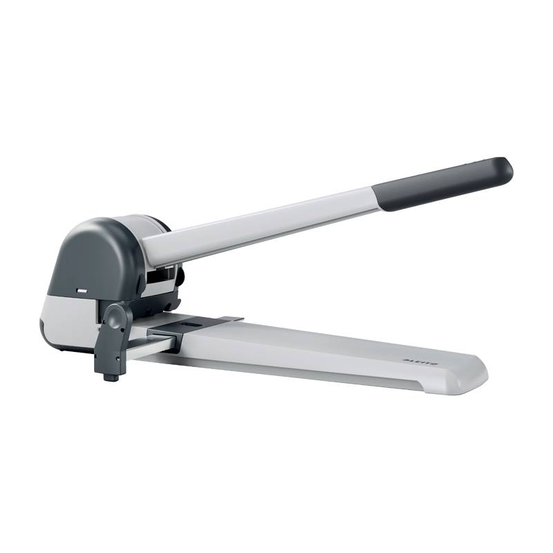 Hulapparat Leitz Heavy Duty sort 2-huls m/skinne t/250ark 5182