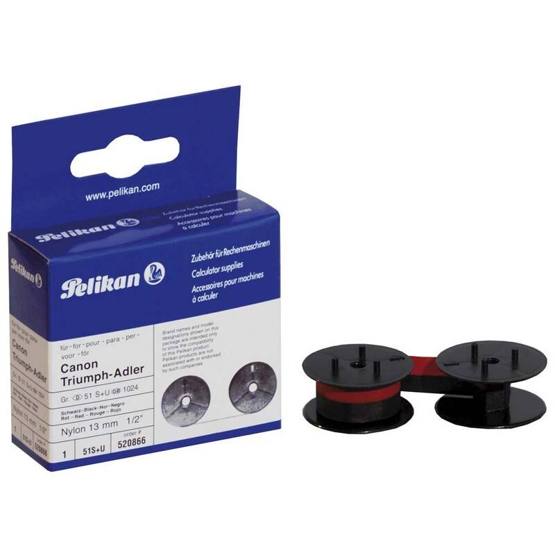 compatible impact ribbon Gr51 black/red