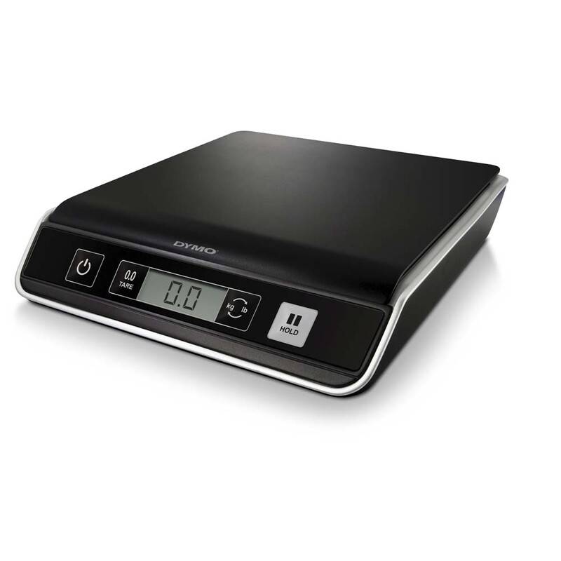 Brevv&aelig;gt 5kg DYMO M5 sort med USB Pakkev&aelig;gt M/USB