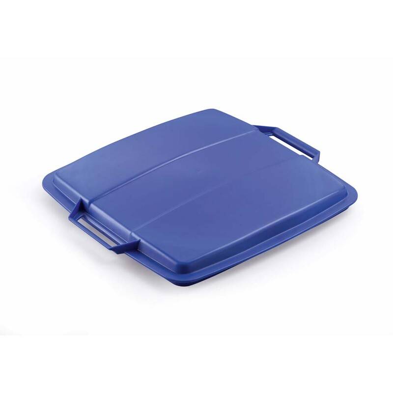 L&aring;g DURABIN 90l bl&aring; Durable Durabin Til 90 liter