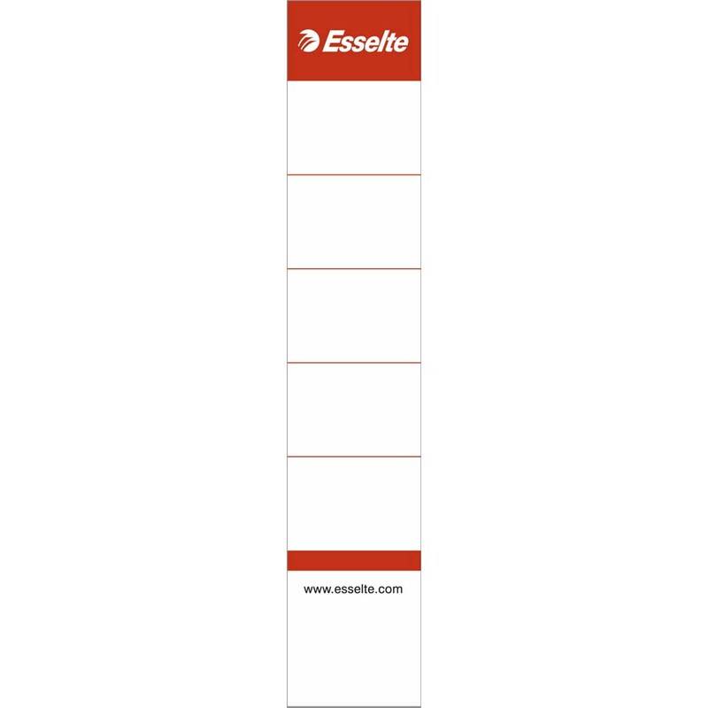Rygetiketter Esselte t/75mm ryg Ironside 100stk/pak