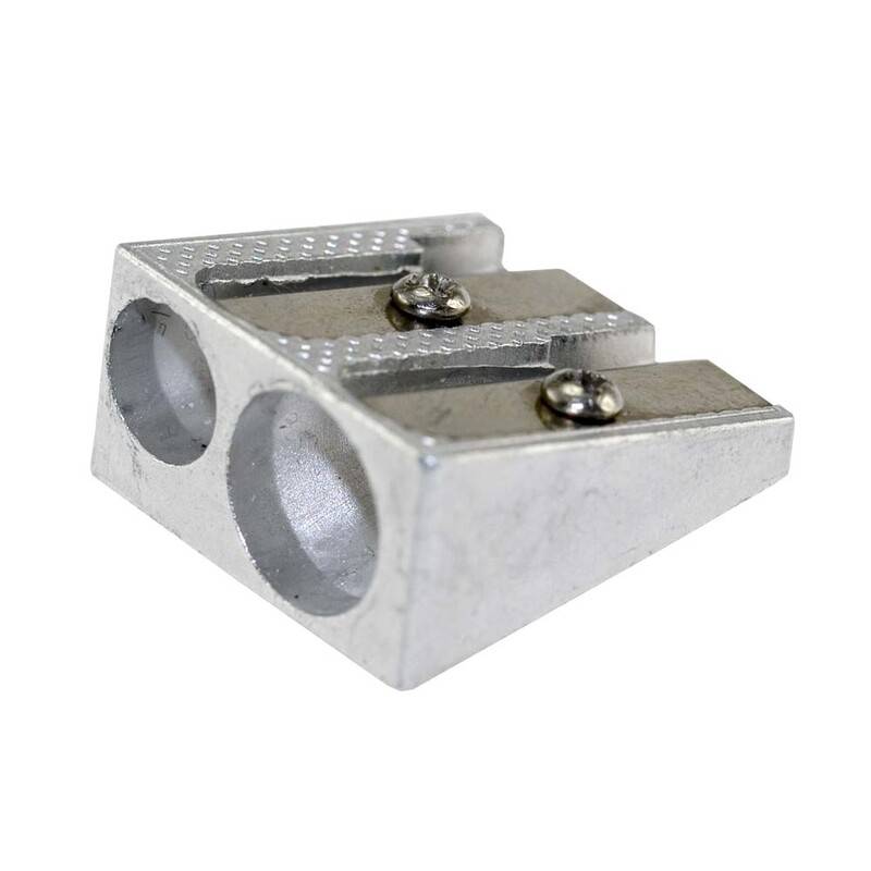 Blyantspidser aluminium bnt dobbelt gr&aring;