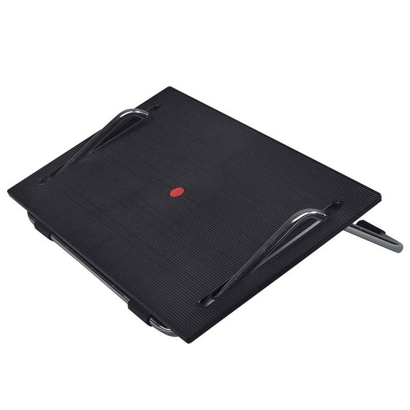 Fodst&oslash;tte Twin Ergonomic sort/krom 3121