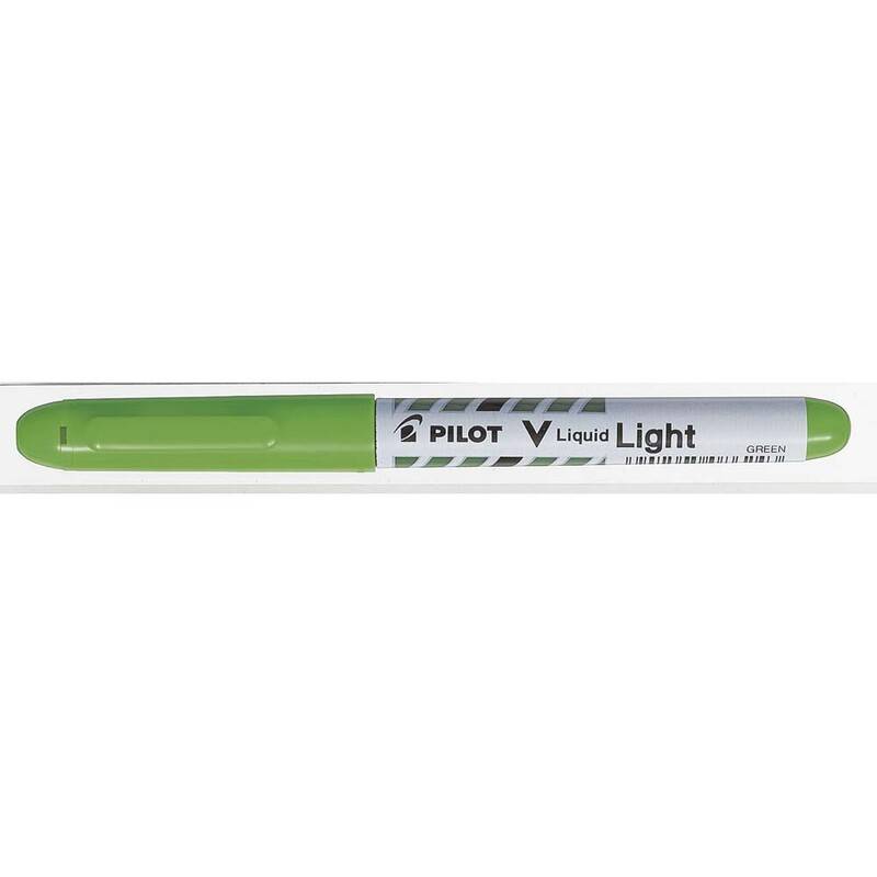Tekstmarker Pilot V Liquid Light gr&oslash;n Pilot V-Liquid SW-VLL-G