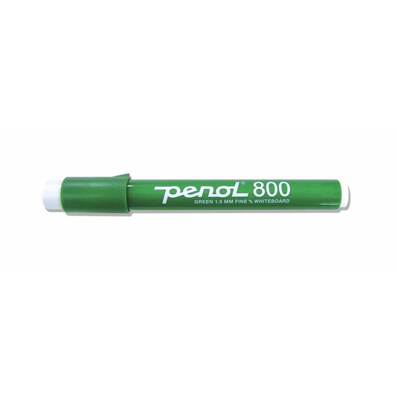 Whiteboardmarker Penol 800 1,5mm gr&oslash;n rund spids