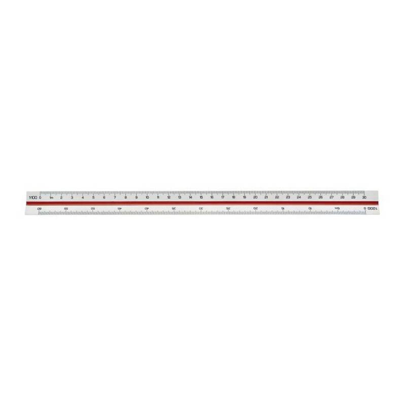 M&aring;lestok trekantet Linex 312 1:100:200:250:300:400:500