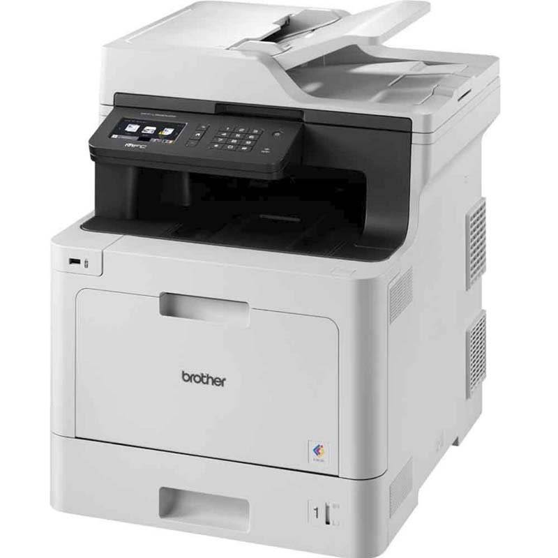 Alt-i-&eacute;n Brother MFC-L8690CDW m/netkort, Wi-Fi, duplex, ADF