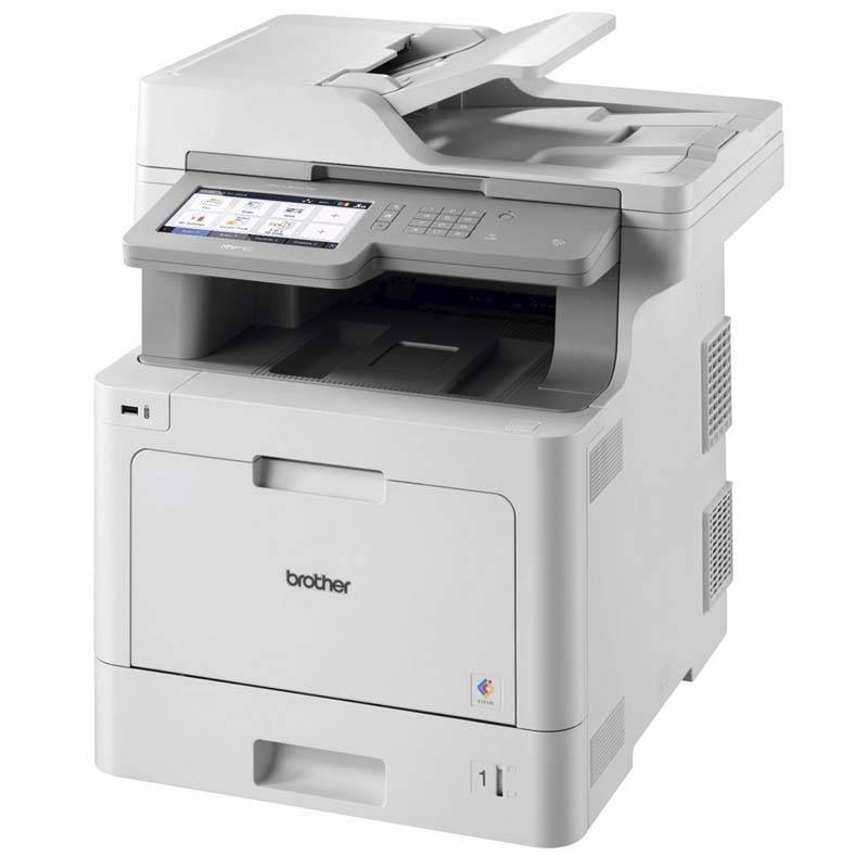 Alt-i-&eacute;n Brother MFC-L9570CDW m/netkort, Wi-Fi, duplex, ADF