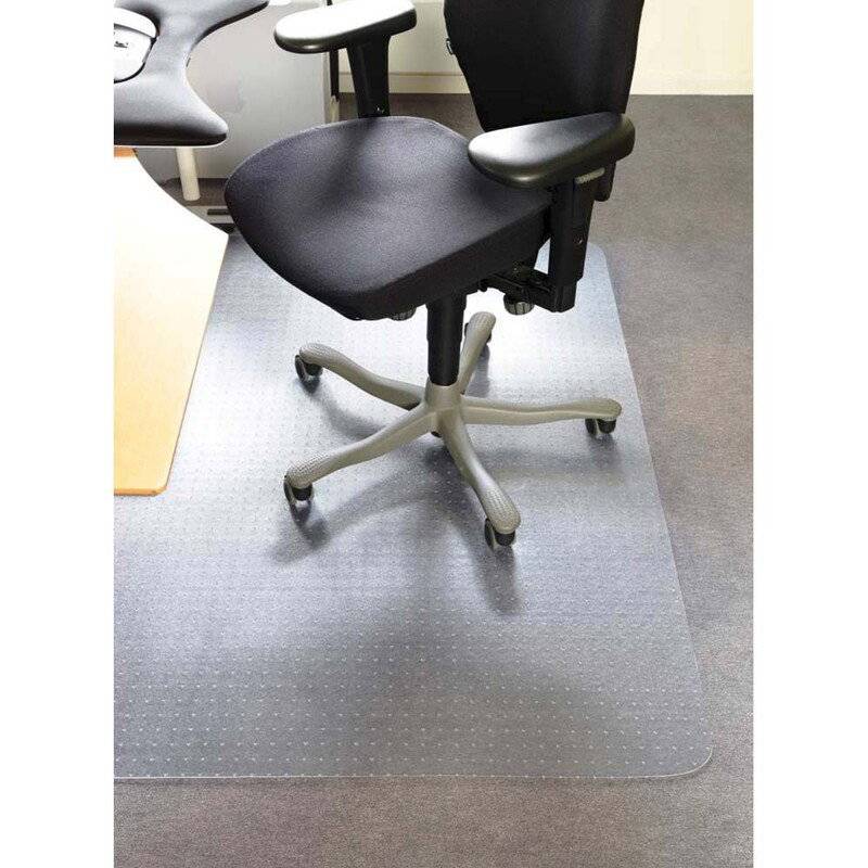 Stoleunderlag Premium PET 90x120cm 2,1mm med pigge