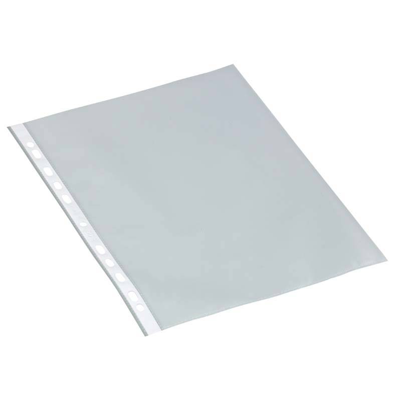 Plastlomme Bantex A4 0,08mm pr&aelig;get 100stk/pak