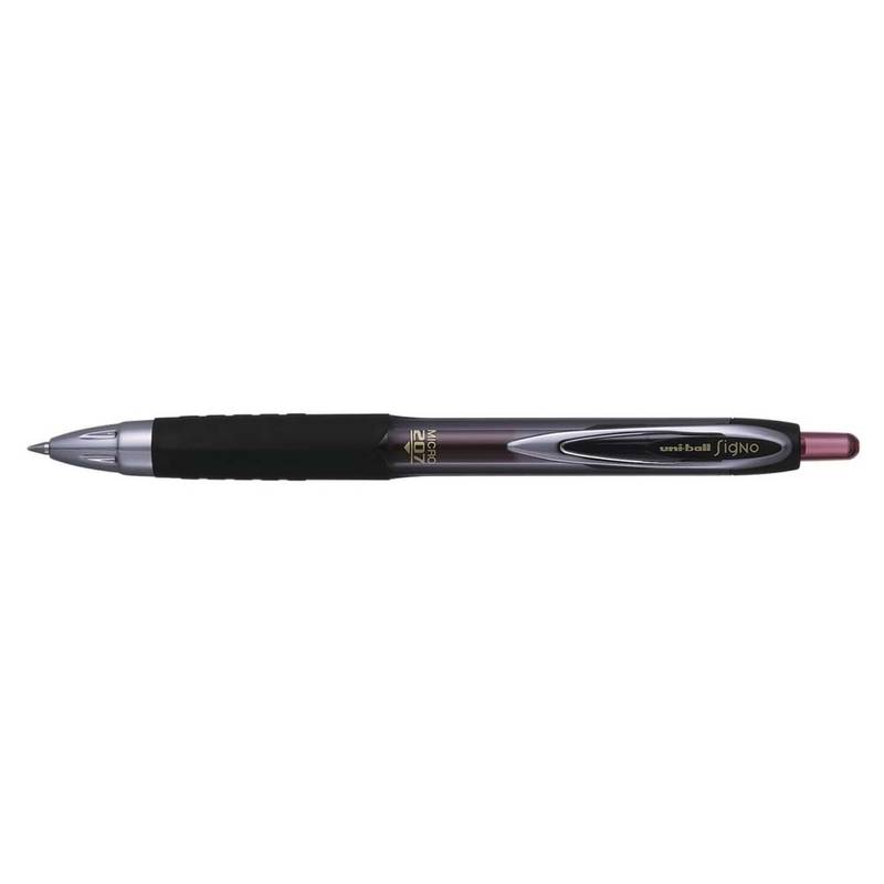 Rollerpen Uni-ball Signo micro UMN-207 m/klik 0,5mm r&oslash;d