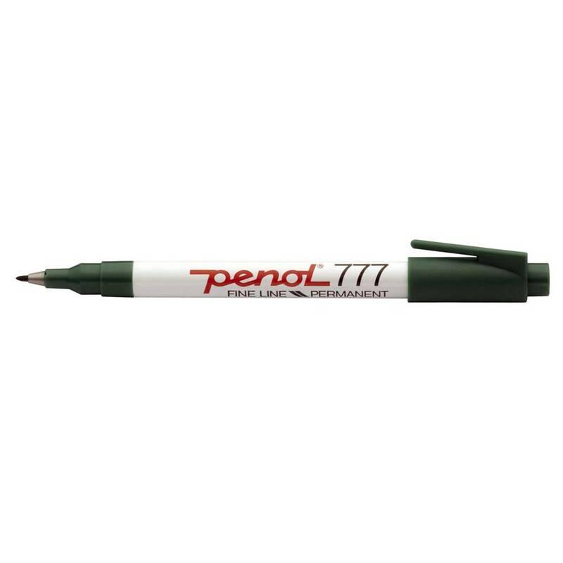 Marker Penol 777 gr&oslash;n 1,0mm Spids permanent