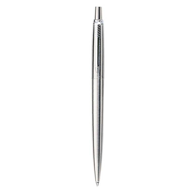 Kuglepen Parker Jotter rustfri st&aring;l Classic bl&aring;