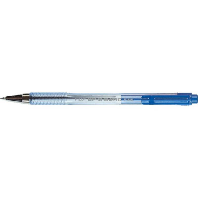 Kuglepen Pilot bl&aring; fine BP-S Matic 135F