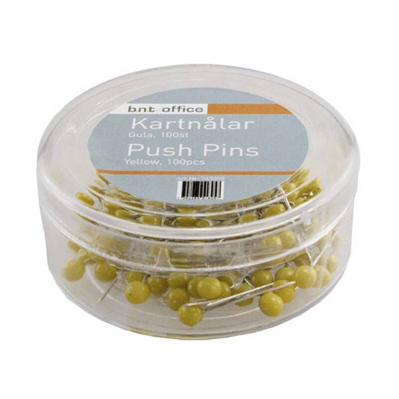 Kortn&aring;le 4mmx20mm gul 100stk/pak BNT 4x20x4mm pakke a 100 stk