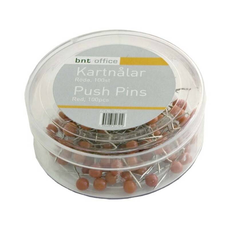 Kortn&aring;le 4mmx20mm r&oslash;d 100stk/pak BNT 4x20x4mm pakke a 100 stk