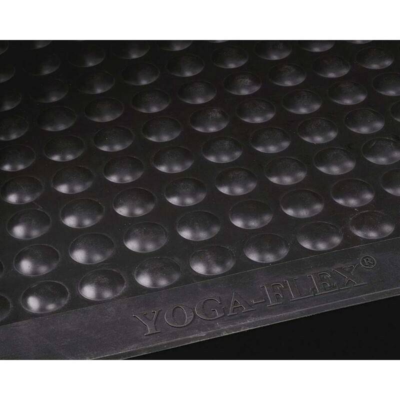 M&aring;tte aflastning Yoga Flex 60x90cm 13mm sort naturgummi