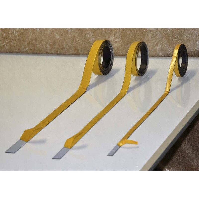 Magnettape brun 19mmx30mx1,5mm Magnetb&aring;nd m. tape 19x3000