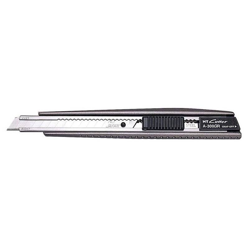 NT Cutter model A-300GR ALU med Grip & Auto-Lock