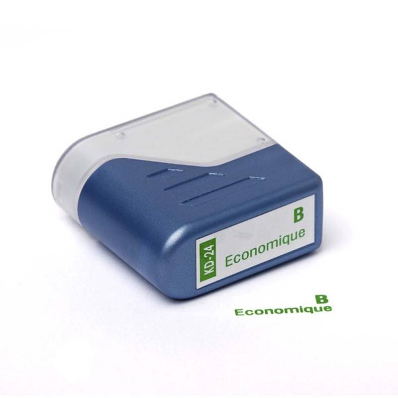 Stempel Deskmate B Economique, gr&oslash;n tekst