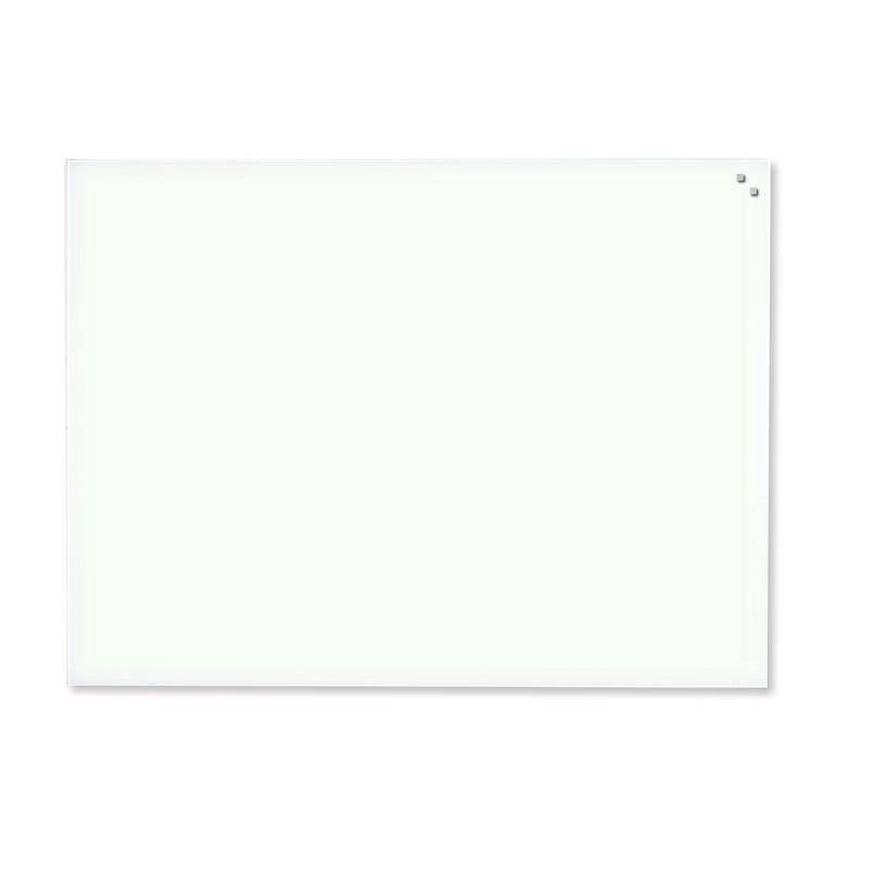 Glastavle Naga magnetisk 600x800mm hvid