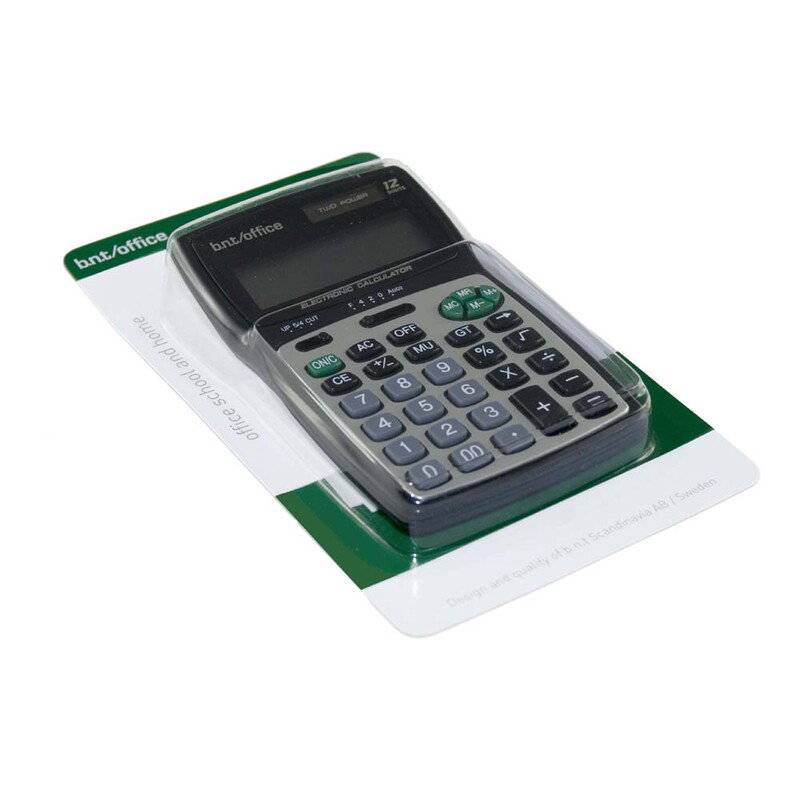 Lommeregner bnt/Office 55 12 cifre Mapperegner BNT Bnt/Office
