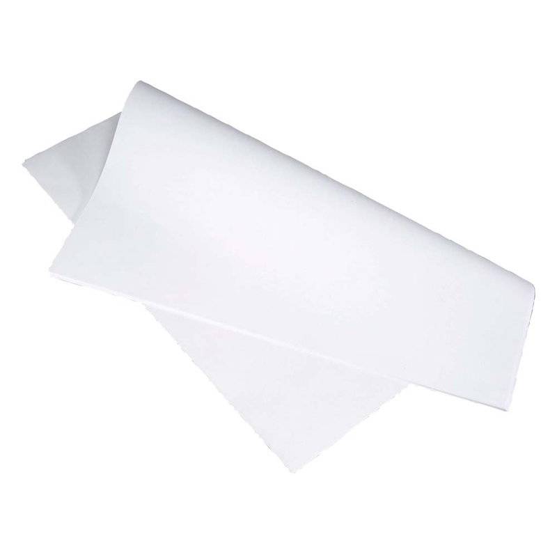 Stikdug hvid 60x70cm 90g 250stk/pak Glat papir 600mm x 700mm