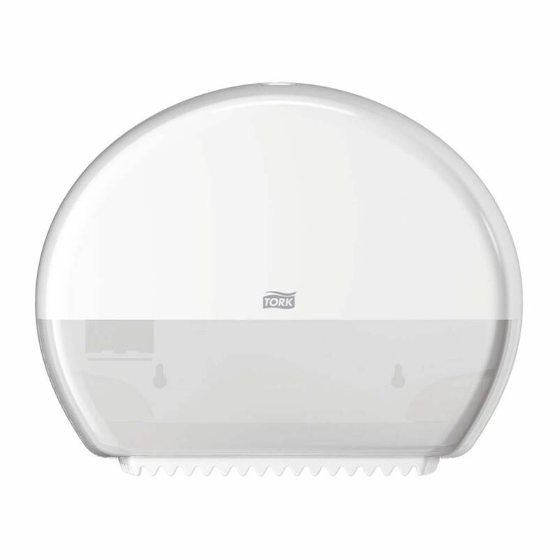 Tork T2 dispenser Mini Jumbo toiletpapir hvid 555000