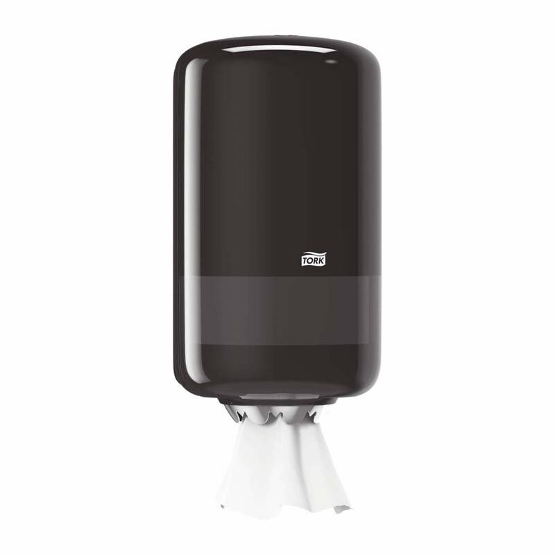 Tork M1 mini dispenser aft&oslash;rringspapir sort 558008