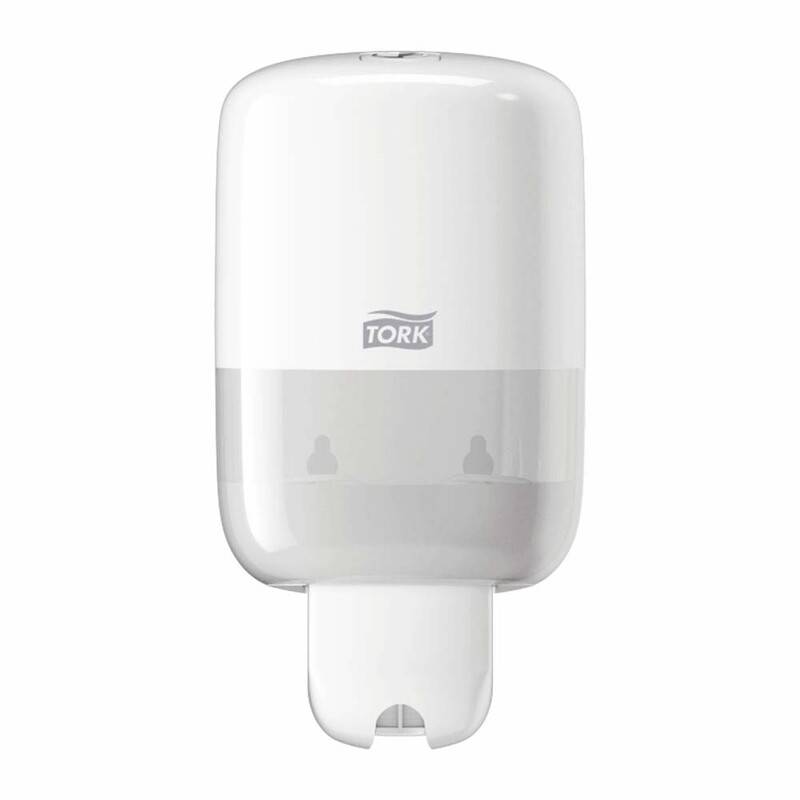 Tork S2 Mini dispenser s&aelig;be hvid 561000