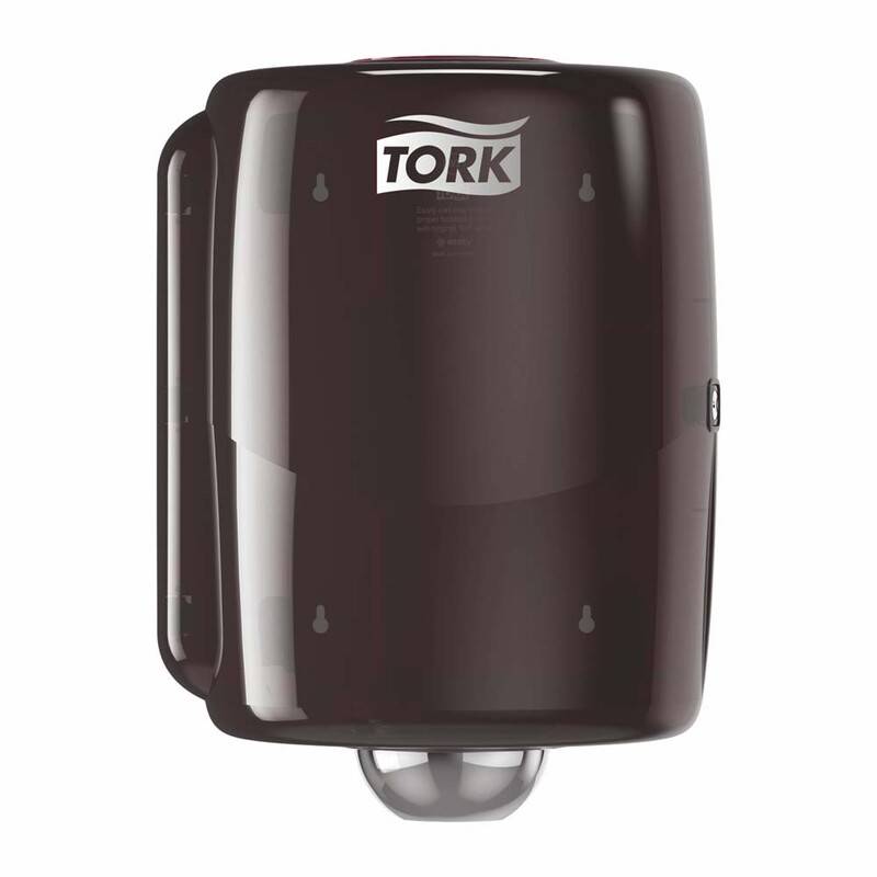 Dispenser Tork Performance W2 sort/r&oslash;d 653008