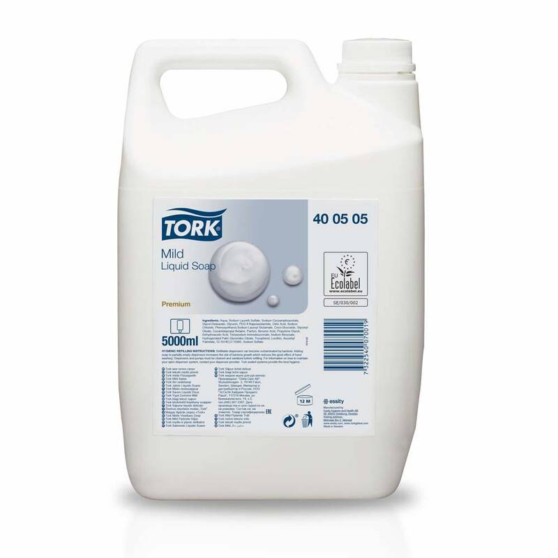 S&aelig;be Tork Mild 5l 400505 3dnk/pak Cremes&aelig;be 5.000 l pakke a 3 stk