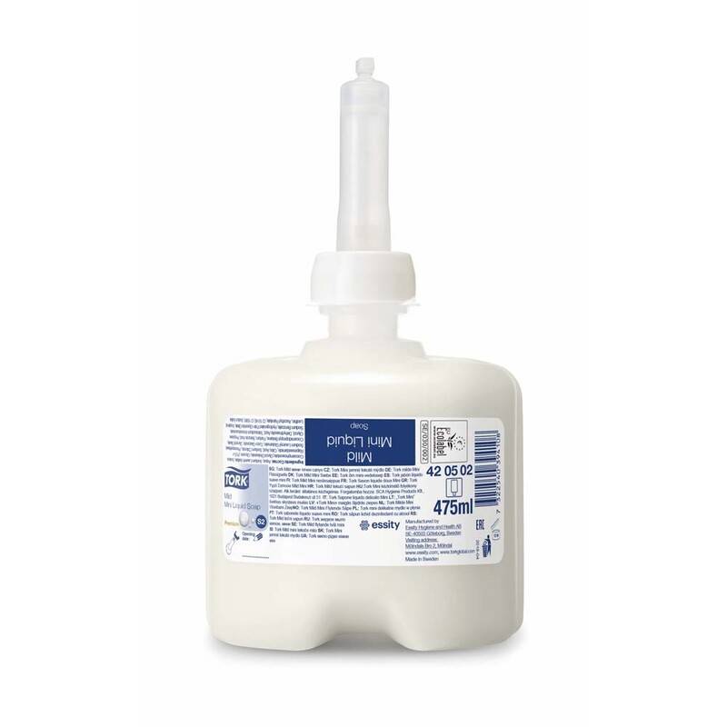 S&aelig;be Tork Premium Mild S2 gul 420502 8x0,475l